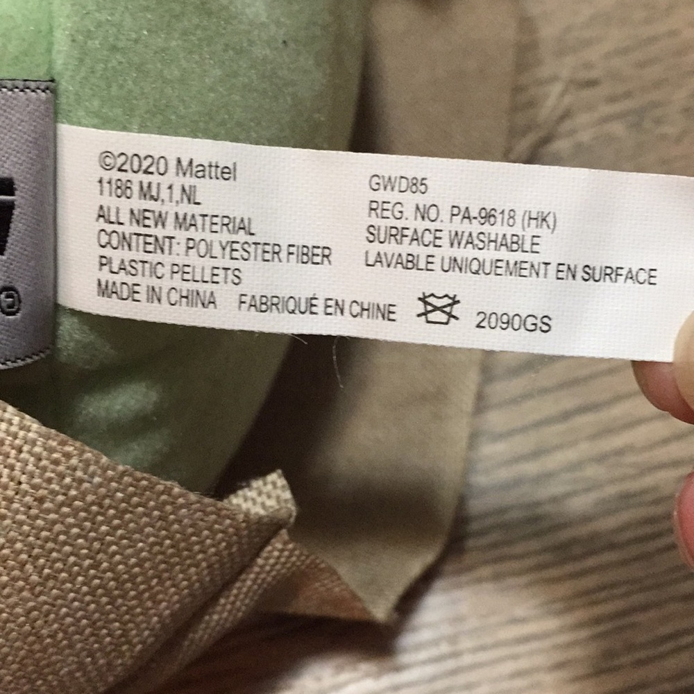 Yoda Mandelorian The Child plush NWOT - Picture 6 of 7